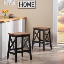 Mackin wooden swivel bar & counter deals stool gracie oaks seat height